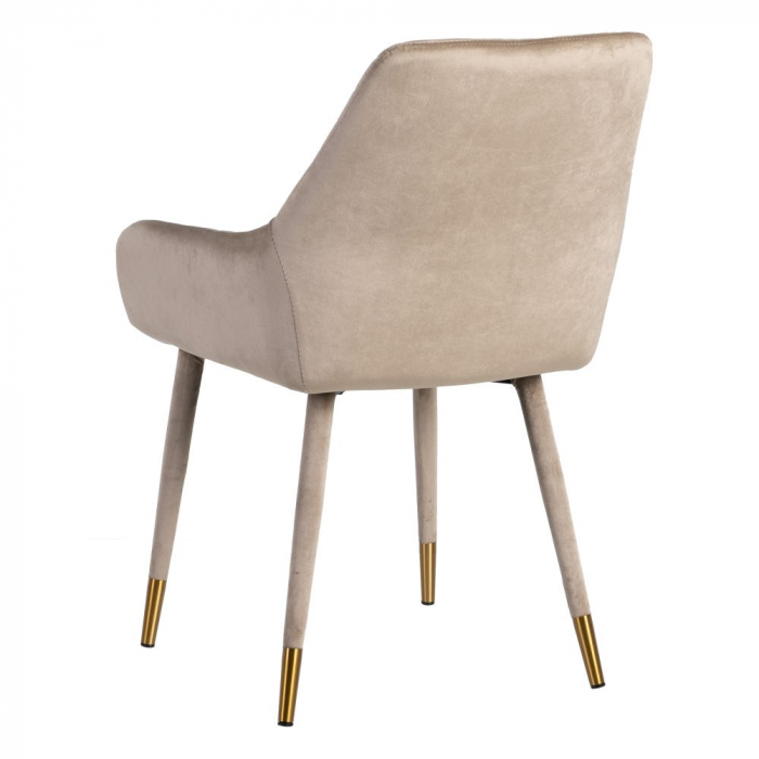 Set 2 scaune dining 56 X 57 X 86,50 CM, roz prăfuit [4]
