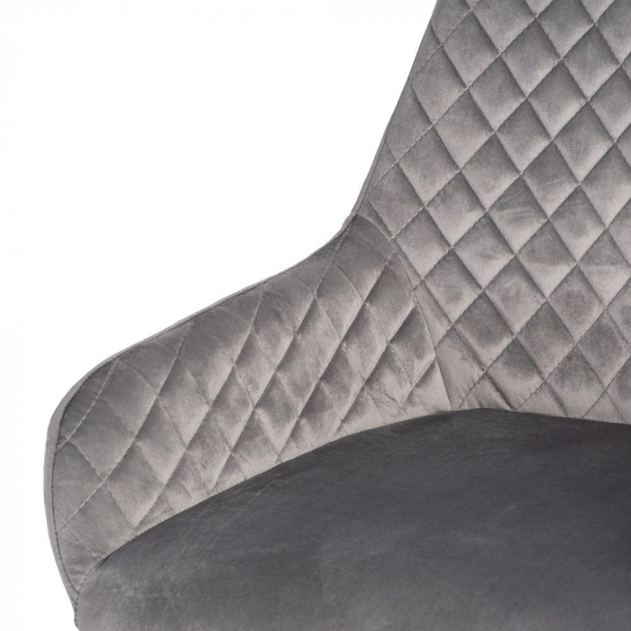 Set 2 scaune dining 56 X 57 X 86,50 CM, gri [7]