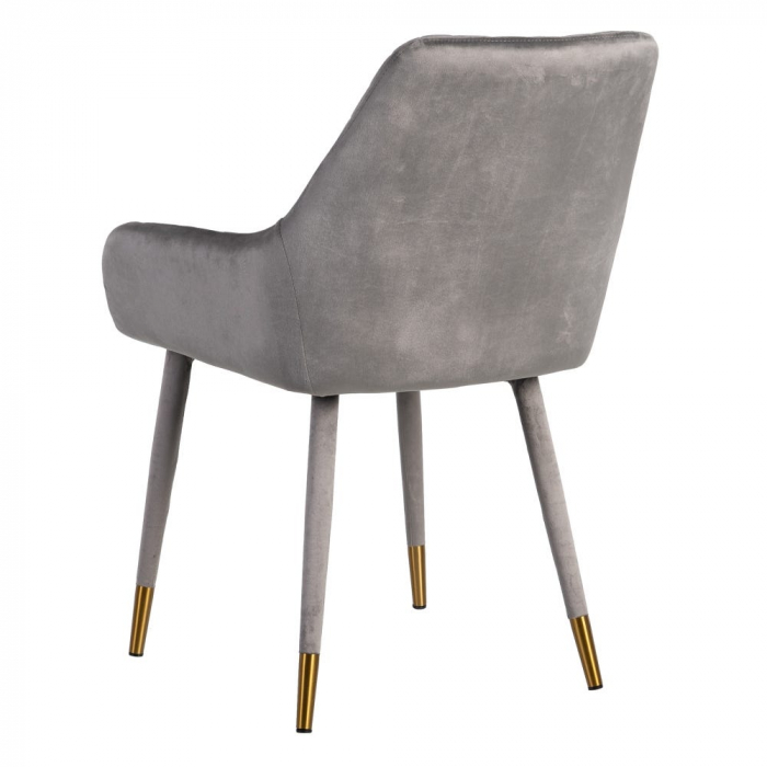 Set 2 scaune dining 56 X 57 X 86,50 CM, gri [4]