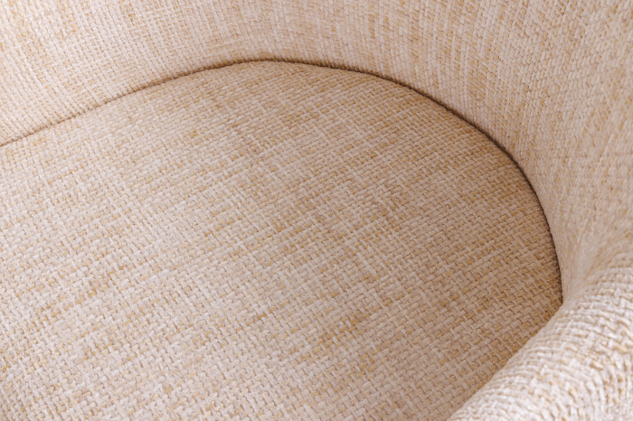 Set 2 scaune EXTRAVAGANCIA din chenille bej [6]