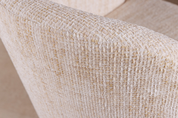 Set 2 scaune EXTRAVAGANCIA din chenille bej [5]