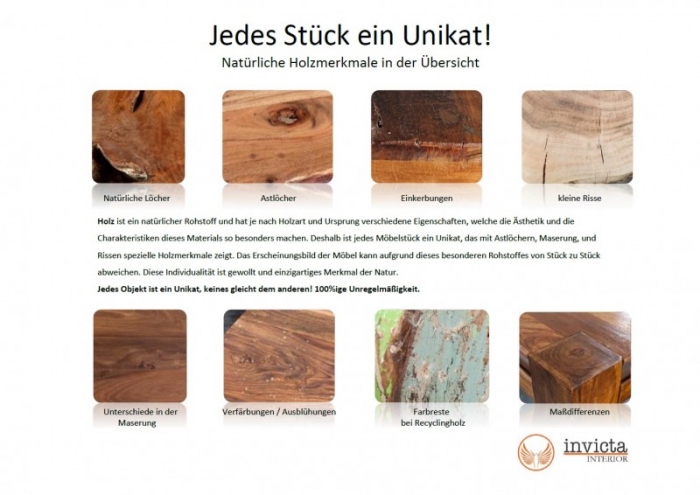 Set 2 scaune Lagos din lemn de Sheesham [7]