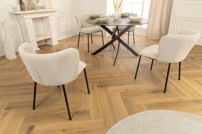 Set 2 scaune LYON din tesatura snur [5]