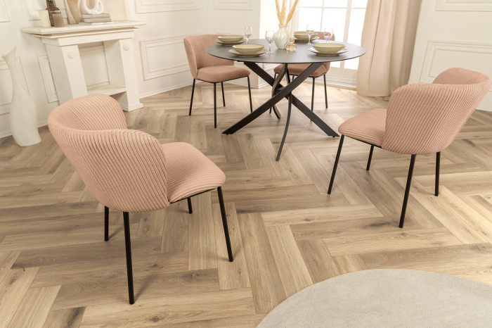 Set 2 scaune LYON din tesatura snur [5]