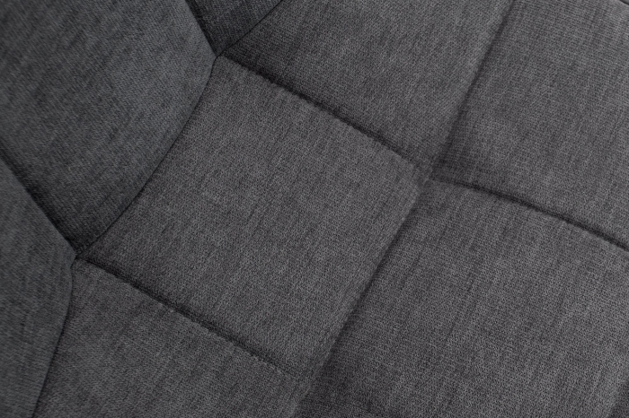 Set 2 scaune MIAMI din tesatura vintage gri inchis [8]