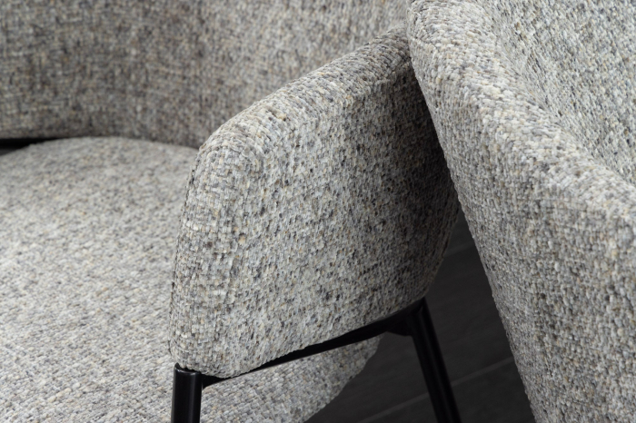 Set 2 scaune NOBLESSE gri [7]