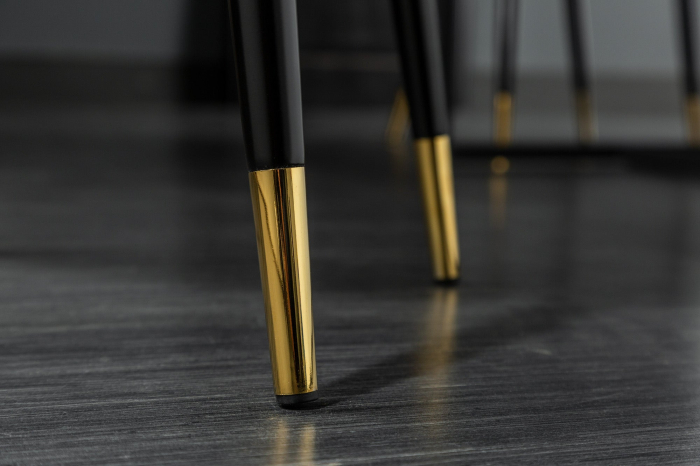 Set 2 scaune PARIS din catifea turquoise [9]