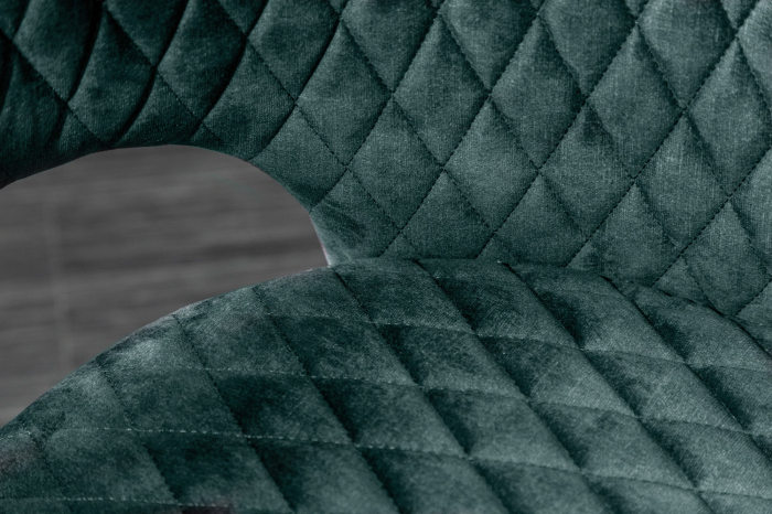 Set 2 scaune PARIS din catifea turquoise [6]