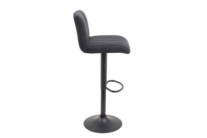 Set 2 scaune PORTLAND din microfibra vintage gri, 88-109 cm [3]