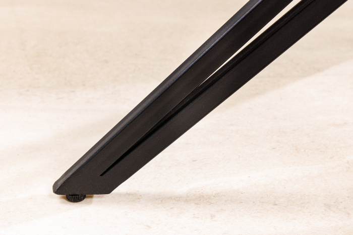 Set 2 scaune rotative EUPHORIA 180° din piele gri [10]