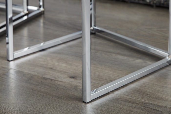 Set 3 masute New Elements cu blat din MDF si picioare din metal [5]