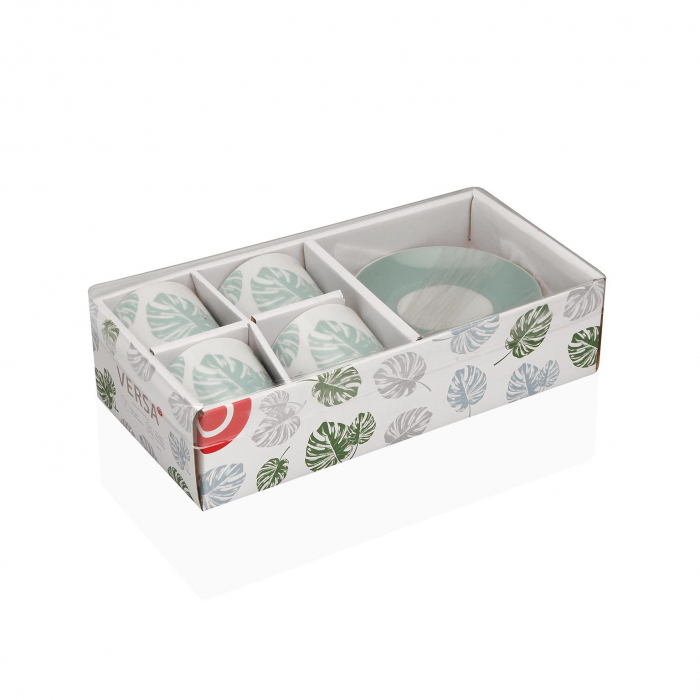 Set 4 cani de cafea din porțelan 5,8X5,8X6 [2]