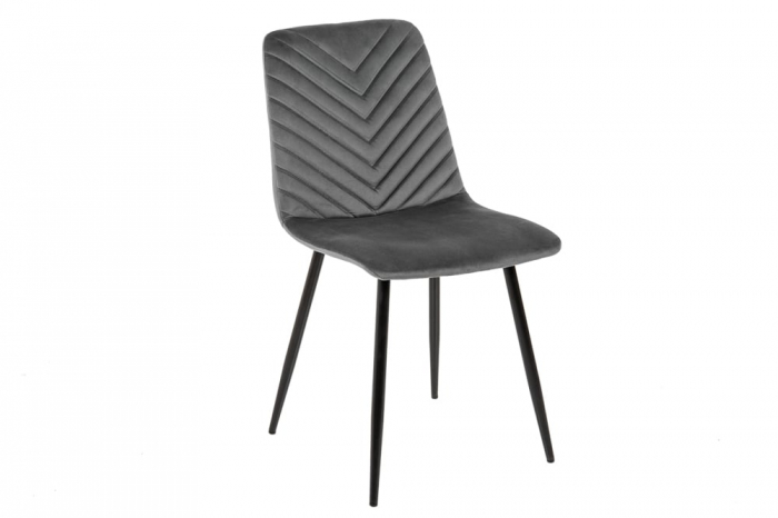 Set 4 scaune dining Amazonas cu tapiterie din catifea [1]