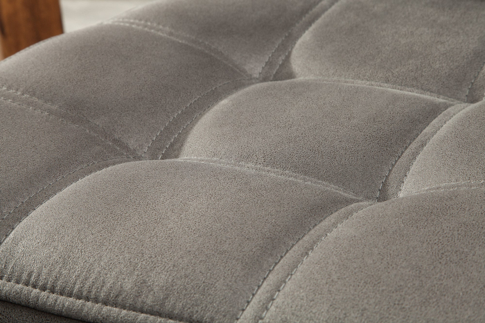 Set 4 scaune MODENA din microfibra gri si picioare din fier [5]