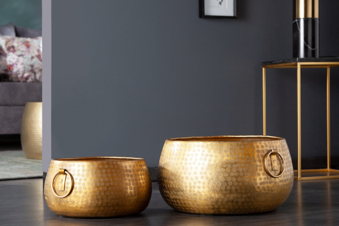 Set de 2 boluri ORIENT 28-40 cm, aurii [4]