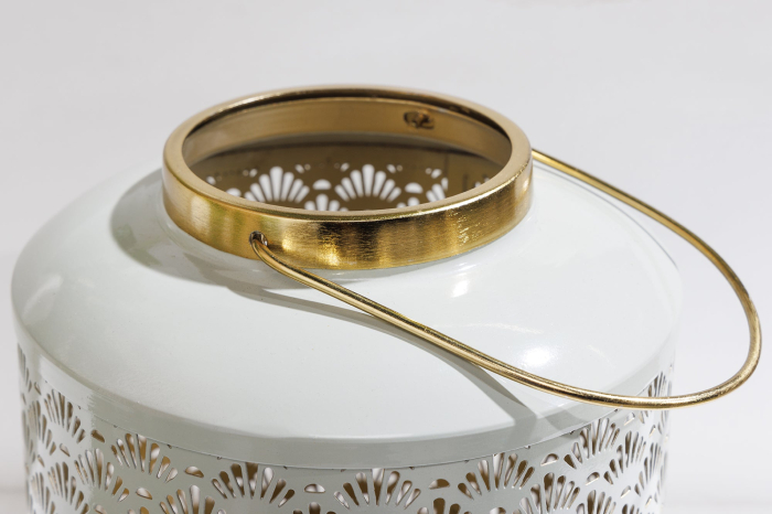 Set de 2 lanterne CANDLELIGHT de 20 cm, verde pastel [7]