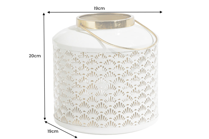 Set de 2 lanterne CANDLELIGHT de 20 cm, verde pastel [11]