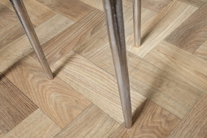 Set de 2 măsuțe laterale ABSTRACT argintii [6]