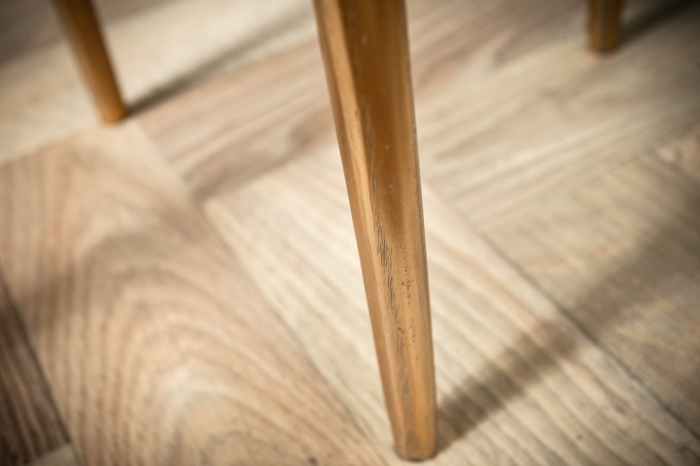 Set de 2 măsuțe laterale ABSTRACT aurii [7]