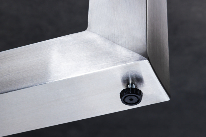 Set de 2 picioare U-legs pentru masa din otel inoxidabil, 70 cm [5]