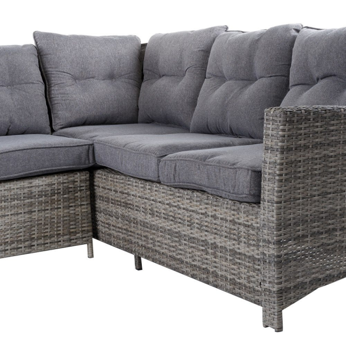Set exterior din rattan 201 x 254 x 88 cm [4]