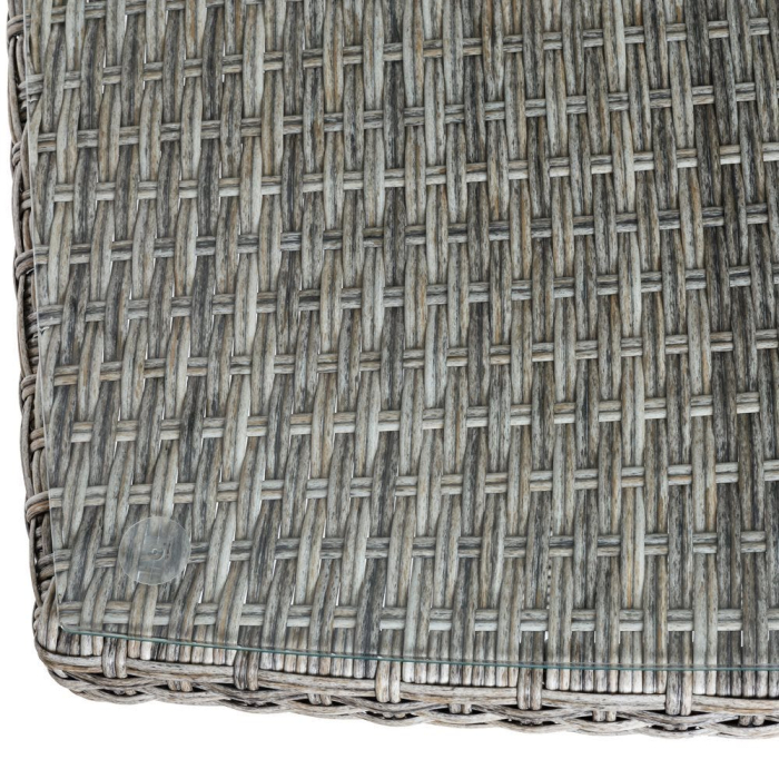 Set exterior din rattan 201 x 254 x 88 cm [6]
