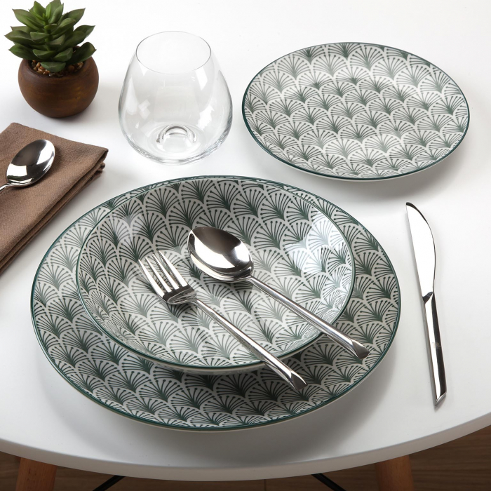 Set veselă 18 piese din porțelan CO PALM RA Versa [2]