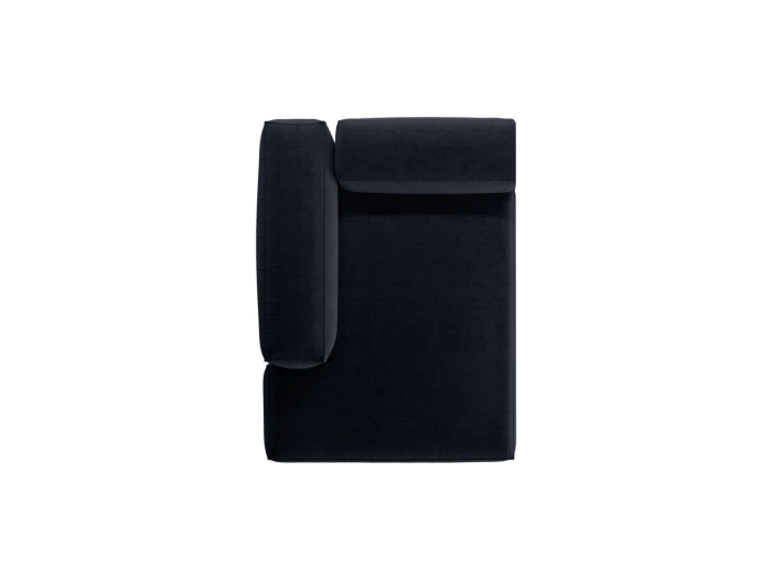 Șezlong Bergamo cu tapițerie din țesătură structurală [3]