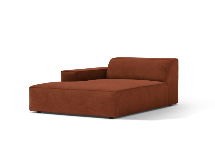 Șezlong Jodie cu tapițerie din țesătură structurală [2]