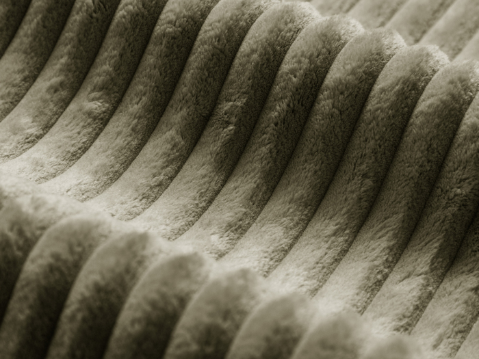 Sezlong Martina cu tapiterie din catifea reiata [4]