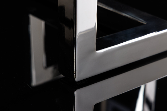 Sfeșnic ABSTRACT 50 cm 5 flăcări argintiu [6]