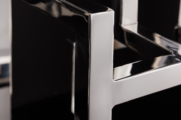 Sfeșnic ABSTRACT 50 cm 5 flăcări argintiu [9]