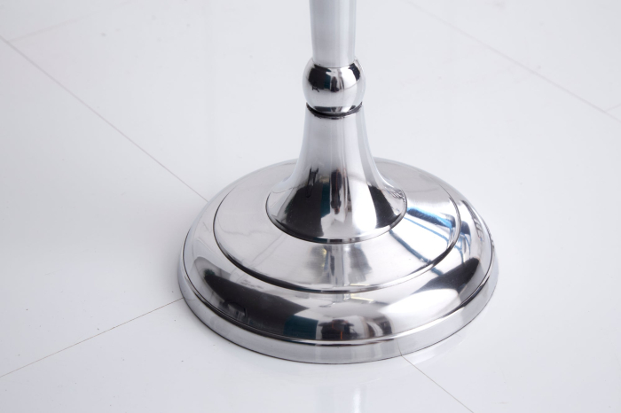 Sfeșnic MODERN BAROCK 120 cm cu 5 brațe, argintiu [8]