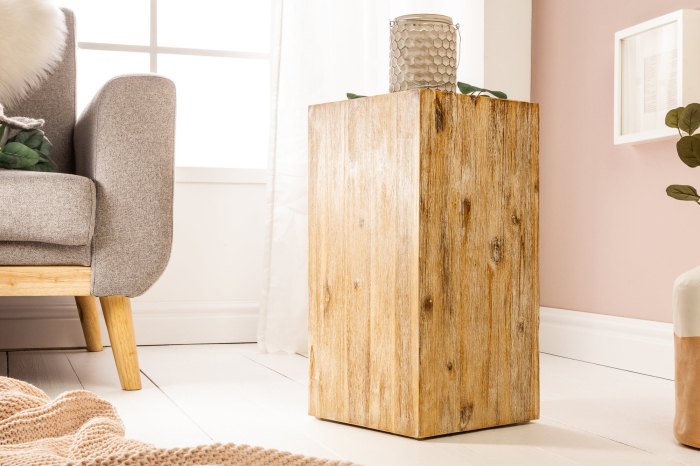 Stâlp decorativ COLUMNA 50 cm salcâm tec gri [4]