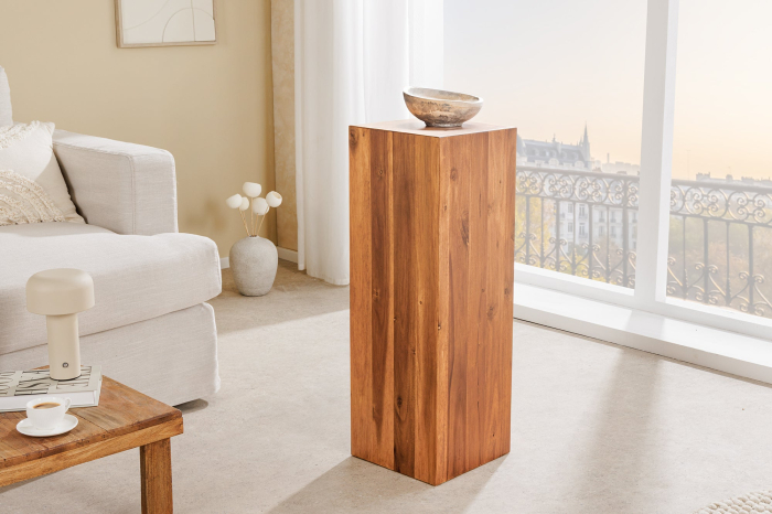 Stâlp decorativ COLUMNA 75 cm salcâm maro natural [4]