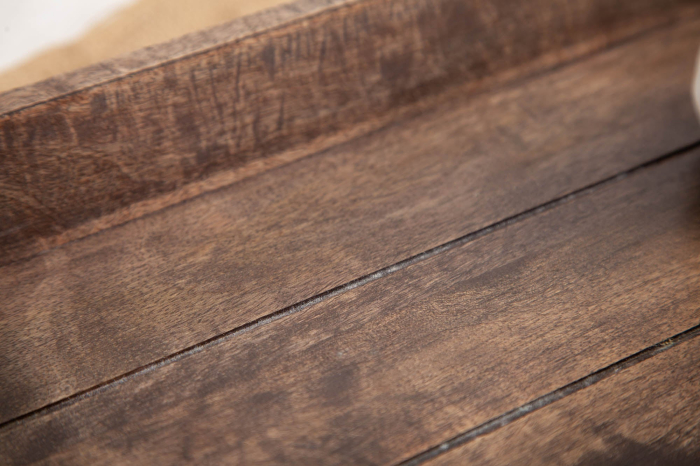 Tavă din lemn 44 cm maro mango [7]