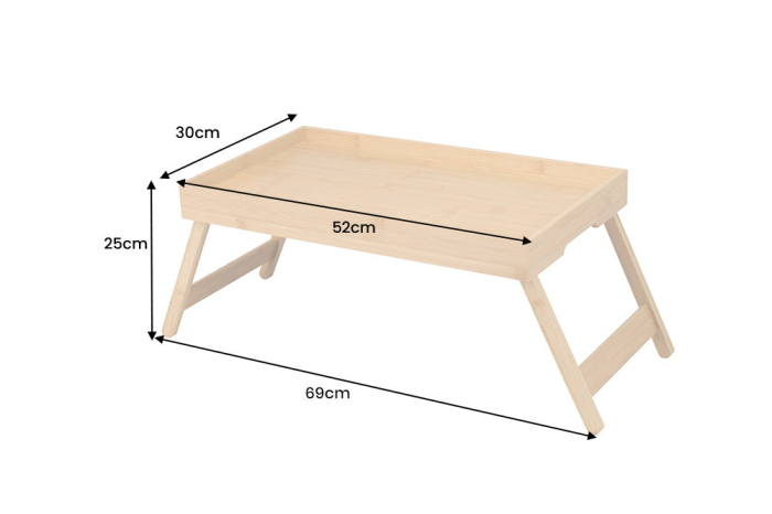 Tavă LAGOON SPA 50 cm Bambus natural pliabil [9]