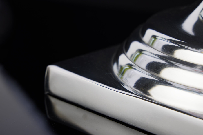 Vază GOAL 60 cm argintiu [6]