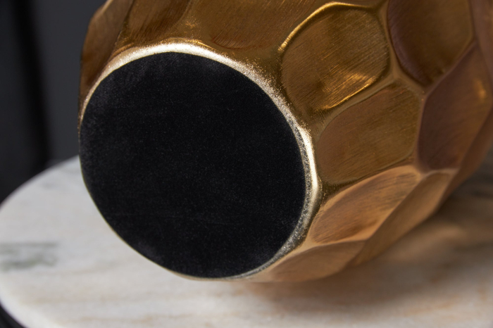 Vază ORGANIC ORIENT 45 cm cu efect de ciocănitură auriu [7]