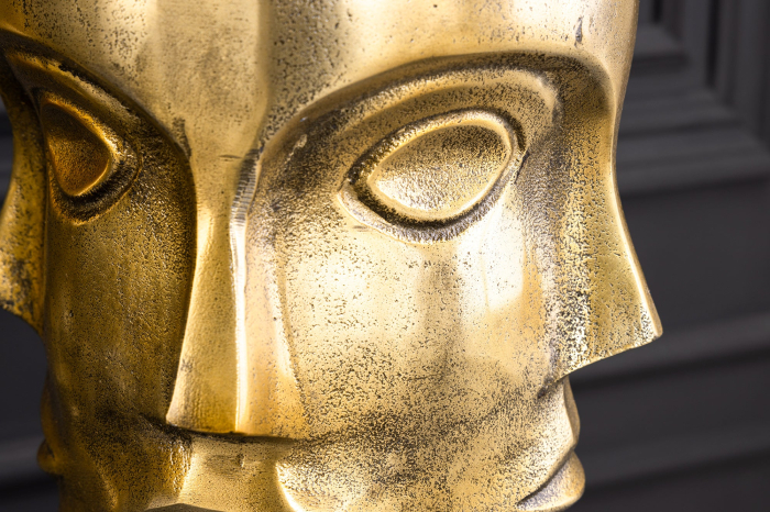 Vază pentru plante FACE, set de 2, aluminiu, alamă antică [8]