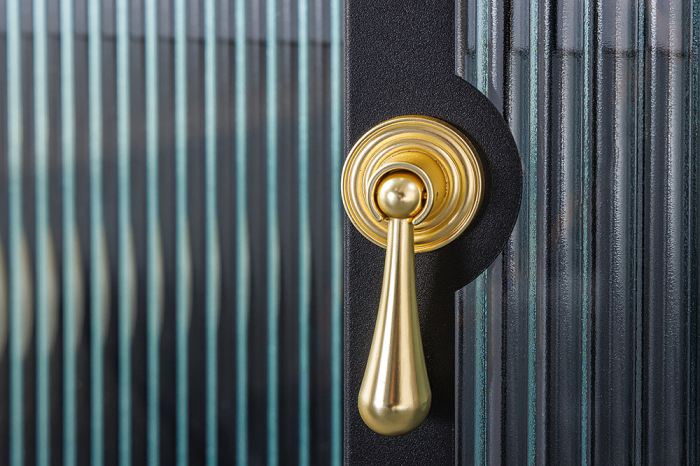 Vitrina AMSTERDAM neagra, 105 cm [11]