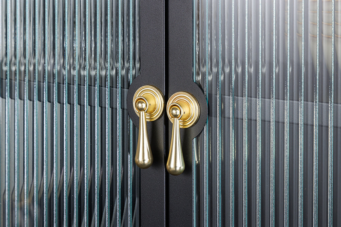 Vitrina AMSTERDAM neagra, 160 cm [8]