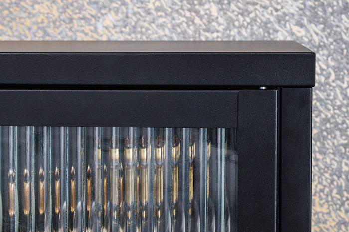 Vitrina AMSTERDAM neagra, 90 cm [5]