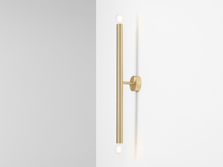 Aplică TUBO cu 2 becuri BRASS S [2]