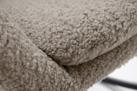 Balansoar SCANDINAVIA SWING din material boucle grej [2]