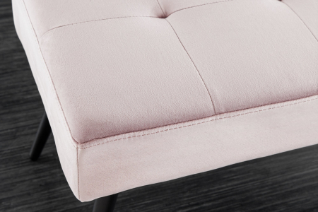 Bancă BOUTIQUE 100 cm catifea roz [6]