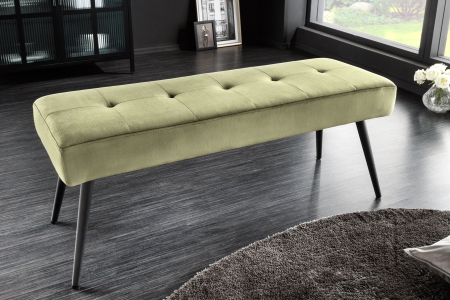 Bancă BOUTIQUE 100 cm catifea verde măslin [2]