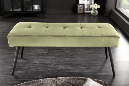 Bancă BOUTIQUE 100 cm catifea verde măslin [3]