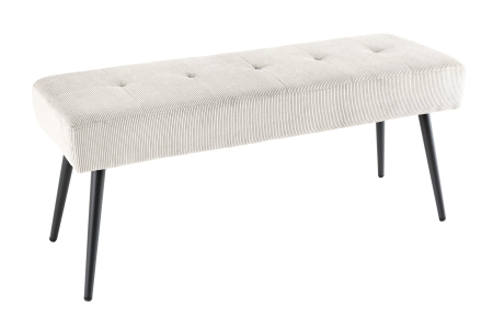Scaune & fotolii - Bancă BOUTIQUE 100 cm cordon bej