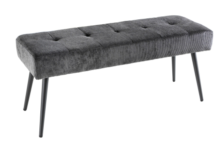 Bănci - Bancă BOUTIQUE 100 cm, cordon gri închis